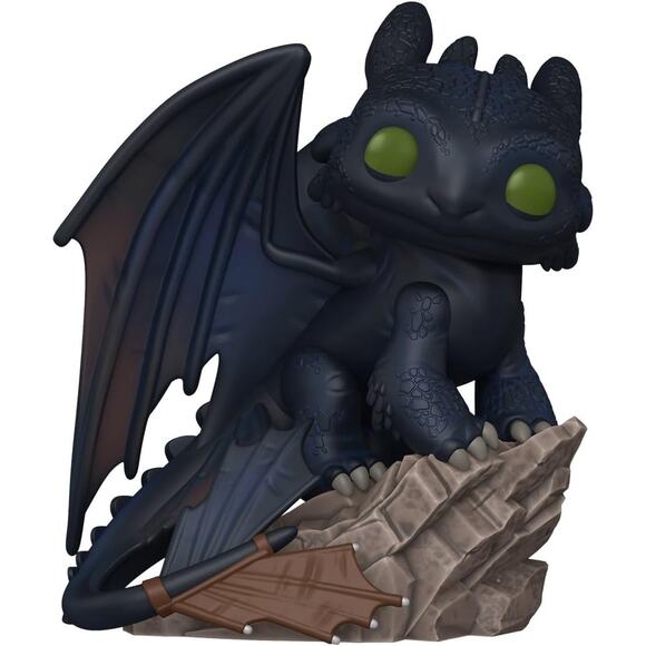 Funko Pop Deluxe How to Train Your Dragon Toothless Collectible Figure Toy - Picture 4 of 9
